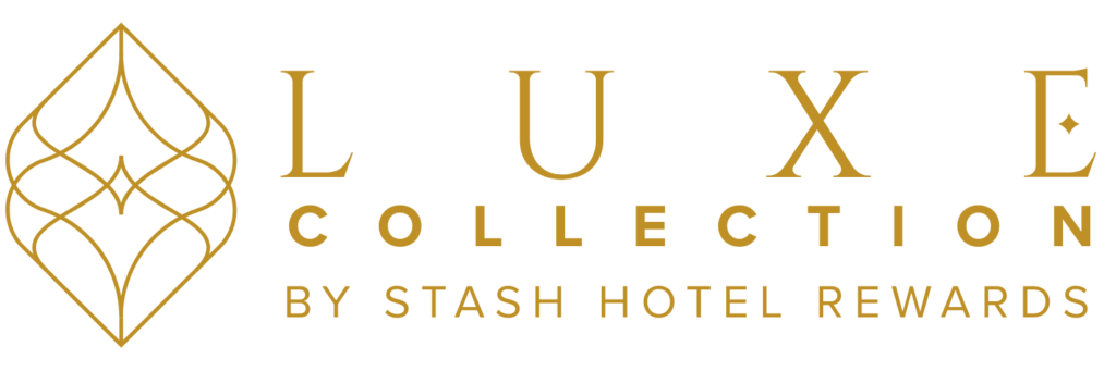 Luxe Collection by Stash Hotel Rewards logo, the loyalty program that includes Napa River Inn.